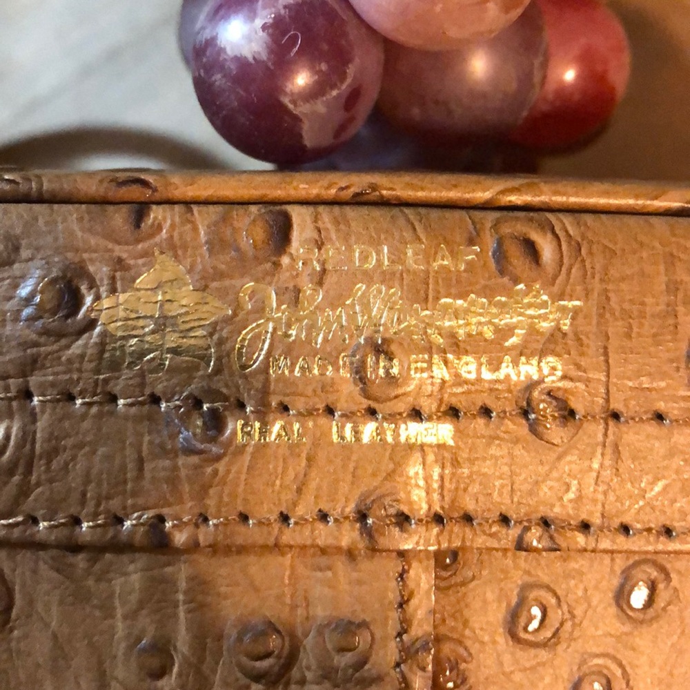Antique John Wanamaker Ostrich Men’s Cigar Humidor.  Original one of a kind!! - Picture 2 of 11